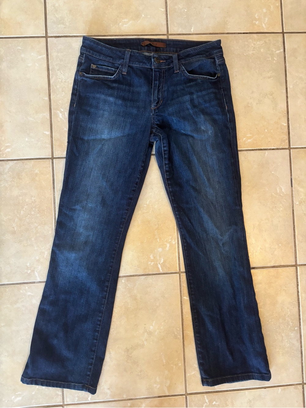 JOE'S JEANS The Curvy Bootcut Dark Wash Denim Jeans